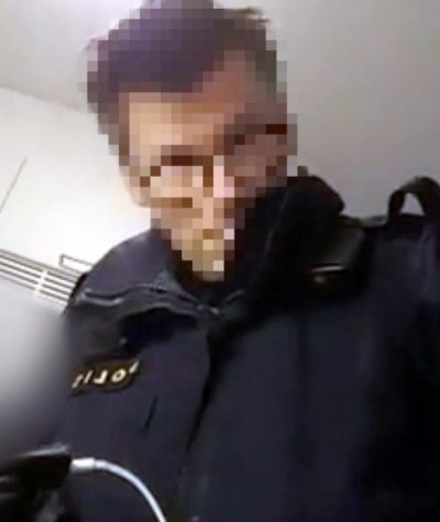Zviedru policists, kurš aizturēja izvarotājus