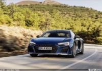 Ievērojami modernizēts ātrākais un iekārojamākais Audi modelis: Audi R8