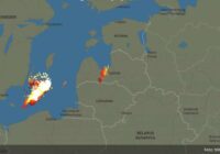 Baltijas jūrā šobrīd plosās viena no pēdējo gadu spēcīgākajām vētrām