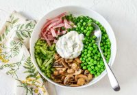 Recepte salātiem ar ceptiem šampinjoniem: aizstās jebkuru rasolu