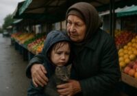 Vecmāmiņa ieraudzīja mazu meitenīti ar kaķi lietū – kad uzzināju viņas stāstu, tas lika aizdomāties