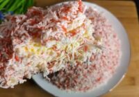 Gaisīgi, maigi un apetelīgi salāti “Maigums” svētku galdam