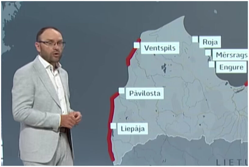 “Baltijas jūra var būt bīstama”: meteorologs Toms Bricis nosauc Latvijas kartē bīstamākās vietas mūsu jūrā