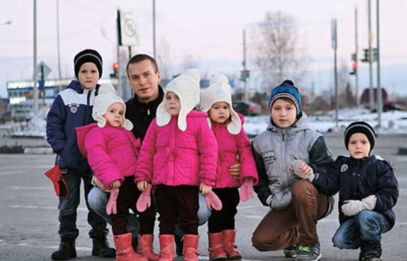 Vientuļā tēva stāsts, kurš viens pats audzināja sešus bērnus
