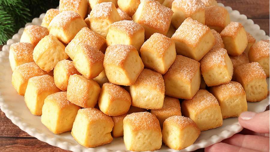 Mīksti un aromātiski kefīra cepumi — gatavoju 5 minūtēs, lieliski sader ar tasi tējas