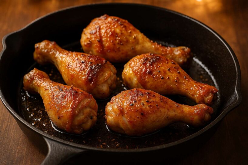 Man zināma skolas pavārīte pastāstīja, kā pagatavot ideāli kraukšķīgus vistas stilbiņus, lai tie tiktu apēsti pāris minūtēs