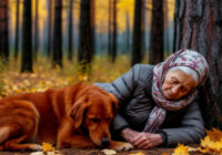 Kā 78 gadus veca tantiņa apmaldījās mežā, Jēkabpils pusē, bet suns viņu izglāba Kā 78 gadus veca tantiņa apmaldījās mežā, Jēkabpils pusē, bet suns viņu izglāba