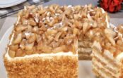 Torte “Āboli sniegā” – vienkārša un ātra vecmāmiņas recepte gardam desertam, kas burtiski kūst mutē