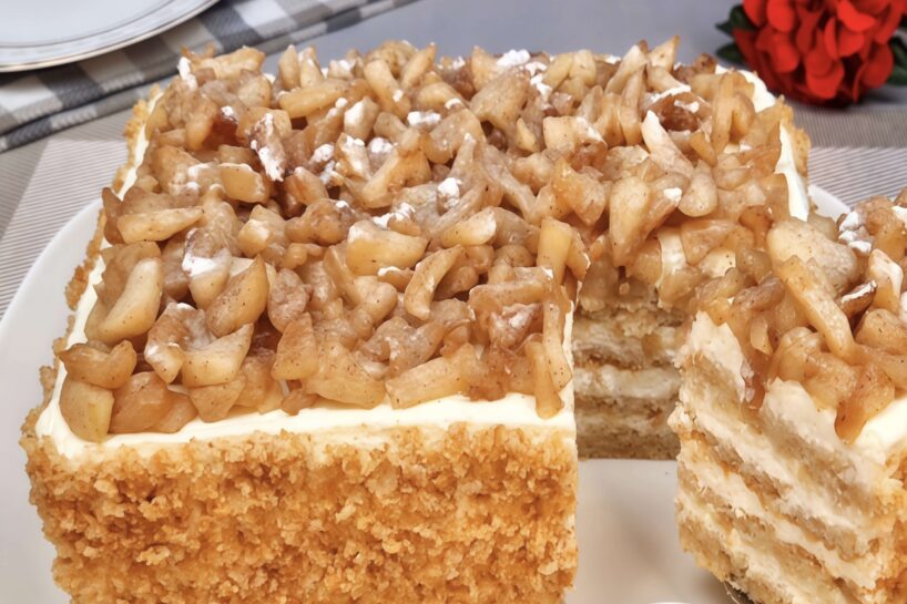 Torte “Āboli sniegā” – vienkārša un ātra vecmāmiņas recepte gardam desertam, kas burtiski kūst mutē