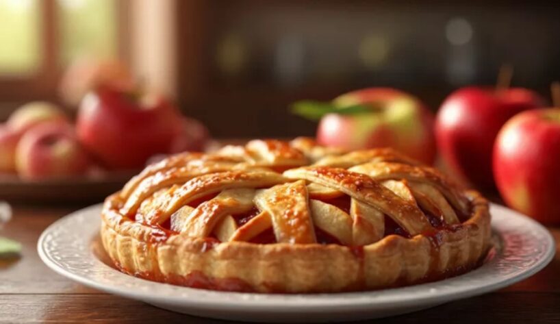 Kā pagatavot īpaši maigu ābolu pīrāgu: atklāju vienu vienkāršu soli pēc cepšanas