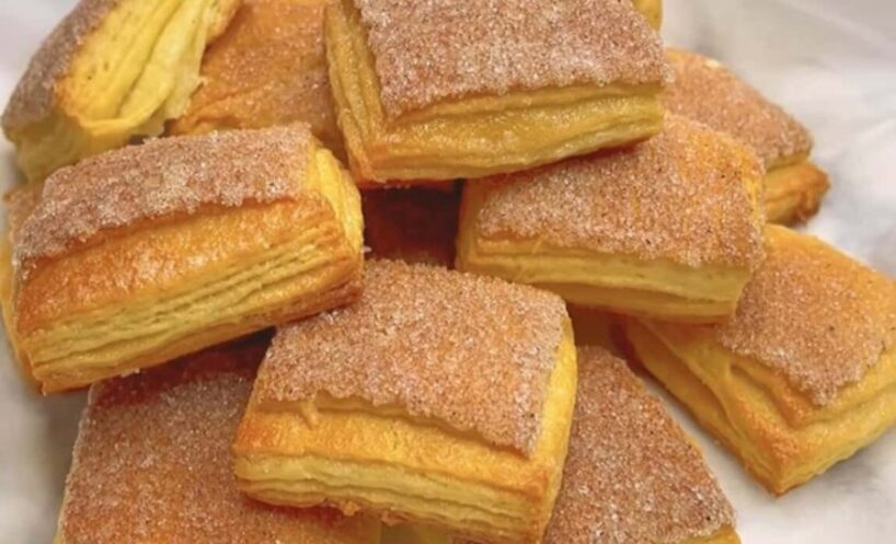 Mamma prata uzburt cepumiņus “gandrīz no nekā”: nostalģiskā bērnības garduma recepte