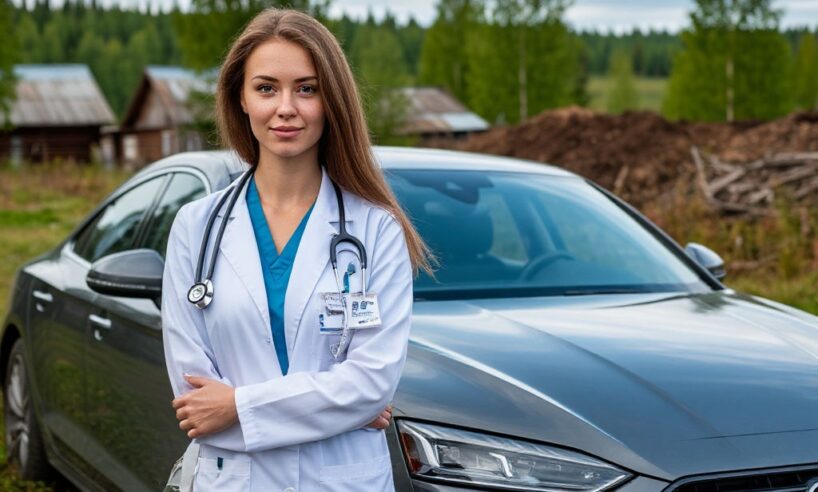 Turīgs tēvs nolēma meitu vest pie prāta un aizsūtīja viņu strādāt par ārsti dziļā Latvijas ciematā. Kad viņš uzzināja, kā viņai tur klājas, viņš nolēma palikt!