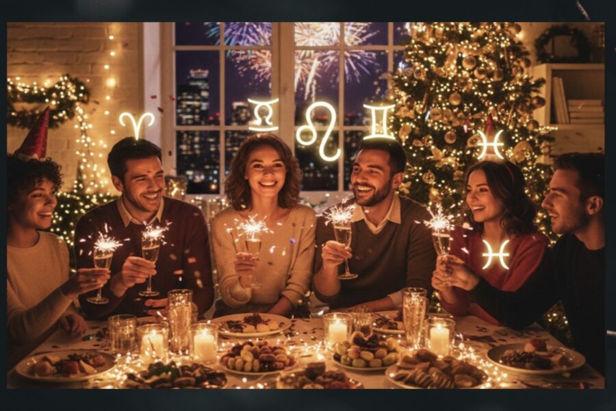 Ar ko kopā sagaidīt Jauno gadu, lai 2026. gadā veiktos: padoms katrai Zodiaka zīmei