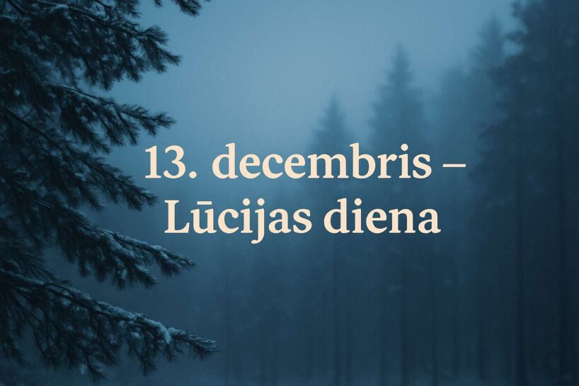 Lūcijas diena 13. decembrī: dabas vērotājs Vilis Bukšs atklāj, kāpēc īpaša nozīme ir vilkačiem un kādu ziemu varam gaidīt vēl