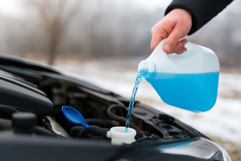 Pagatavo ziemas logu šķidrumu pats, izmantojot 3 pavisam vienkāršas sastāvdaļas, kas jau ir mājās