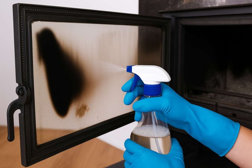 Noņem piedegušos nosēdumus no krāsns durtiņām 5 minūtēs ar vienu vienkāršu virtuves sastāvdaļu, ko iesaka tīrītāji