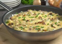 Labākais Žuljēns ar sieru, ko man gatavoja mans draugs no Francijas: ļoti garšīgs un sātīgs ēdiens