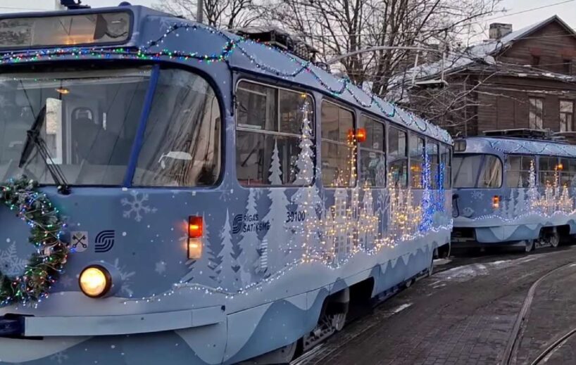 Noskaidrots, kurā maršrutā kursē visskaistākais “Rīgas satiksmes” tramvajs un cik tas ir izmaksājis (+ VIDEO)