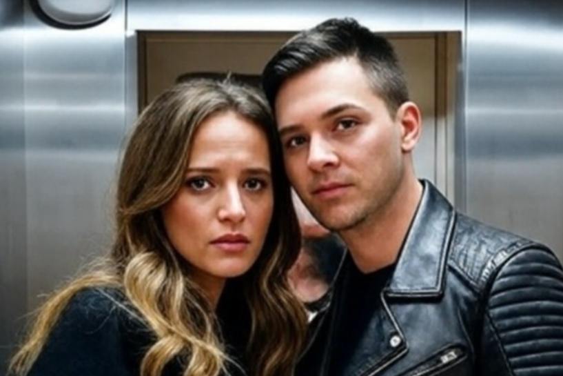 Santa iestrēga deviņstāvu mājas liftā ar izskatīgu puisi; tajā dienā ilgi nēsātā maska nokrita un viņa atrada savu dvēseles radinieku