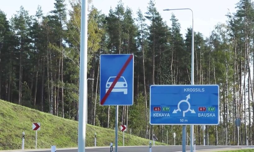 Latvijas Valsts Ceļi brīdina šoferīšus: no 17. decembra uz Bauskas šosejas vērienīgas satiksmes izmaiņas