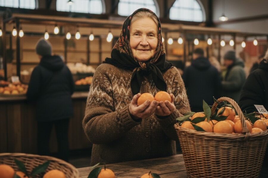 “Esmu tirgojusi augļus tirgū jau 14 gadus”: pietiek ar vienu pieskārienu, lai izvēlētos saldākos mandarīnus un izvairītos no skābajiem