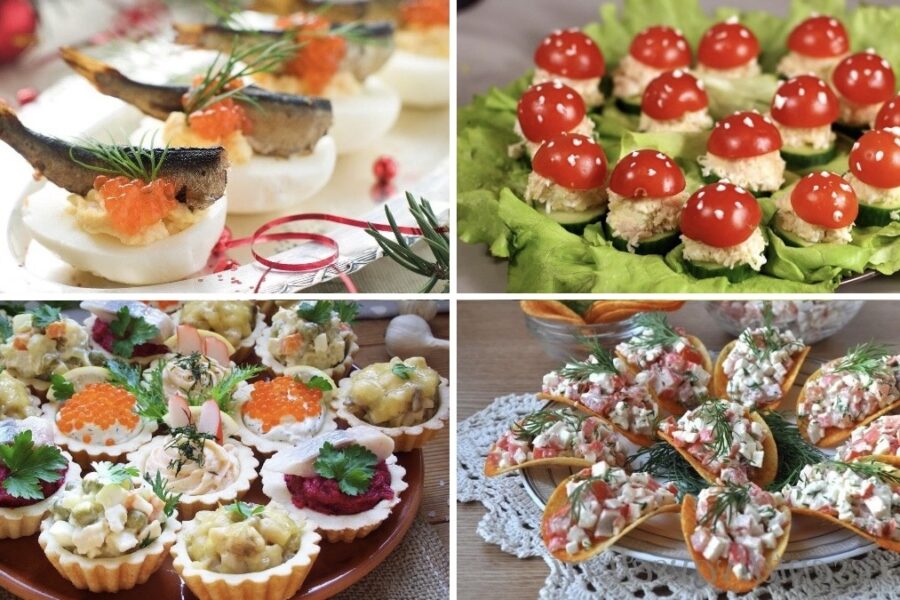 “Zelta četrinieks”: vienkārši pagatavojamas greznas uzkodas, kas izrotās galdu un padarīs Jaunā gada vakaru neaizmirstamu