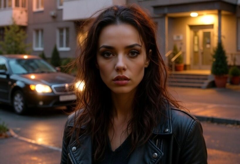 Rīgā, pie mūsu mājas pamanīju melnu BMW, slēpos aiz koka, lai redzētu kas tur iekāps – iznāca vīrs un viņš nebija viens