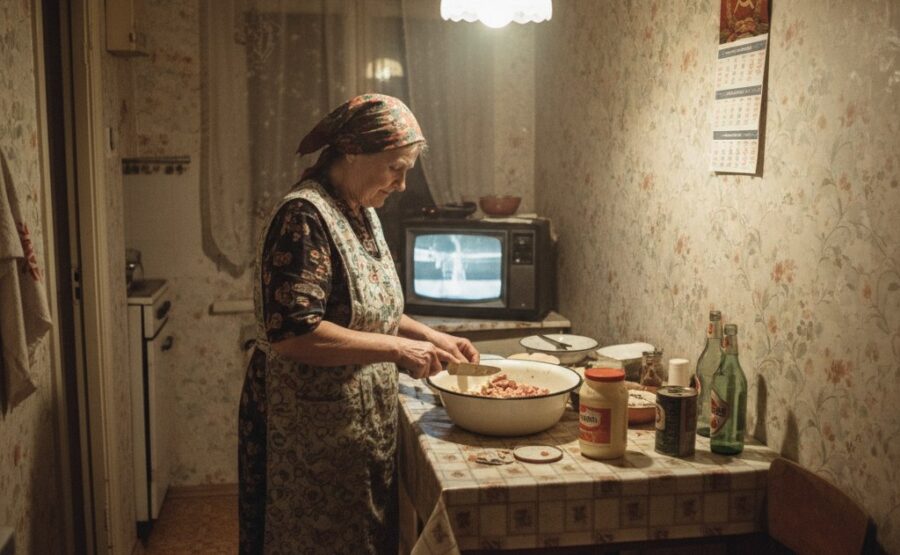 Es pajautāju vecmāmiņai, ko viņi ēda Jaunajā gadā PSRS; 7 ēdieni, kas atšķiras no mūsdienu ēdieniem