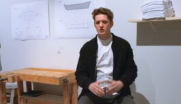 Jaunā mākslinieka Oto Holgera Ozoliņa izstāde “Procesa artefakti”