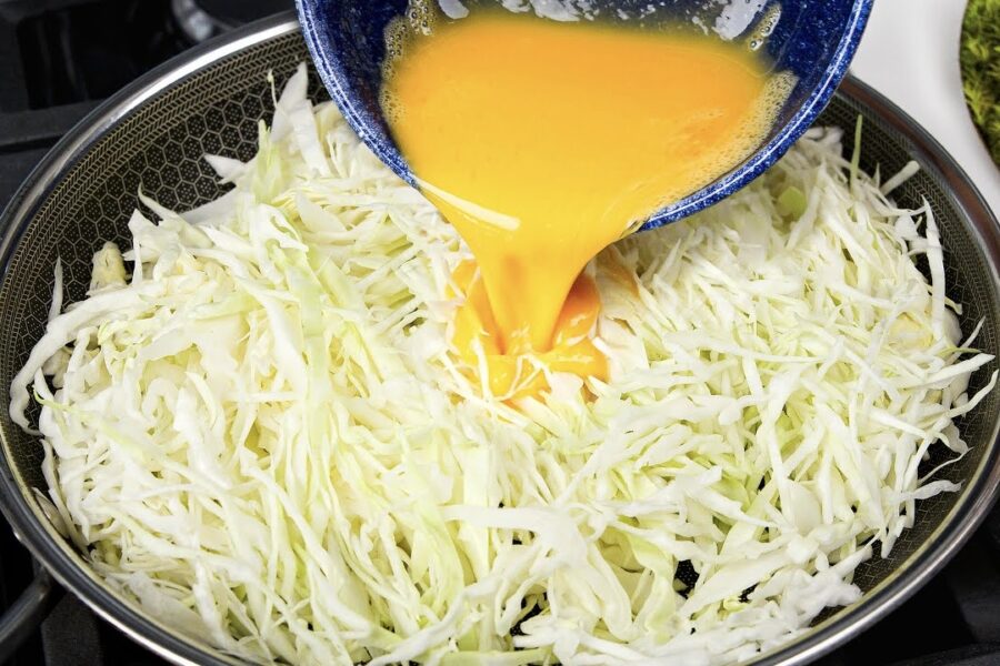 Kāposti ar olām garšo labāk nekā gaļa: vienkārša, ātra un ļoti garda vakariņu recepte