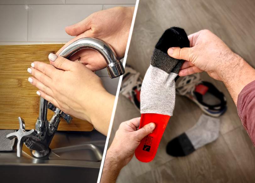 Kāpēc berzēt rokas pie ūdens krāna un uzvilkt zeķes uz apavu zolītēm; 9 interesanti ieteikumi