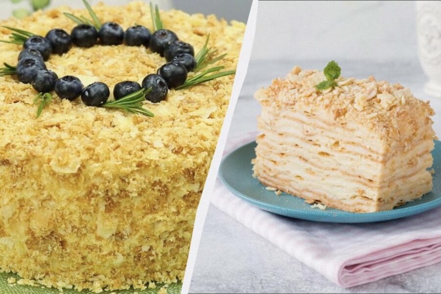 Slinkais “Napoleons” tikai 20 minūtēs bez mīklas un cepeškrāsns – ideāla recepte tiem, kas novērtē laiku un garšu
