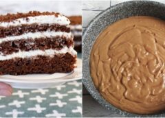 Mana iecienītākā ziemas torte pie tējas “Trīs glāzes”: bez svariem, miksera un biskvīta mērcēšanas