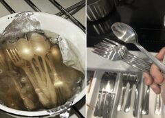 Vairs nekādu blāvu piederumu: kur es iemērcu karotes un dakšiņas, lai tās atkal spīdētu kā jaunas