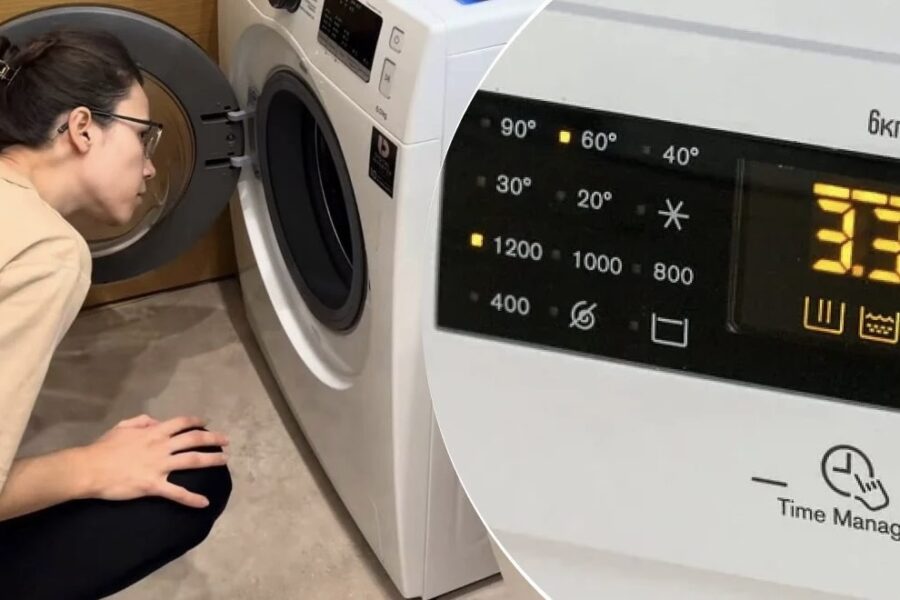 Kurš mazgāšanas režīms patiesībā “apēd” visvairāk elektrības: pietiek pamainīt tikai vienu vienkāršu iestatījumu