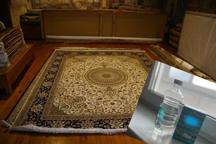 Vecmāmiņa mājās vienmēr turēja etiķi – paklājs mirdzēja kā jauns: tīrām segumu padomju gaumē