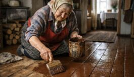 Kāpēc vecmāmiņas krāsoja grīdas tieši brūnā krāsā: tas nebija tikai gaumes jautājums