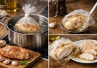 Kā pagatavot sulīgu vistas fileju bez eļļas un grūtībām – pārbaudīta metode parastā maisiņā