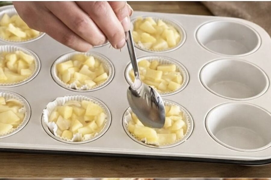 Āboli un auzas vienā mīklā: lieliski mafini, kas izdodas tik mīksti un smaržīgi, ka pazūd vēl silti