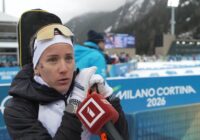 Baiba Bendika demonstrē fantastisku ātrumu trasē: kļūdas šautuvē liedz pacīnīties par olimpisko medaļu