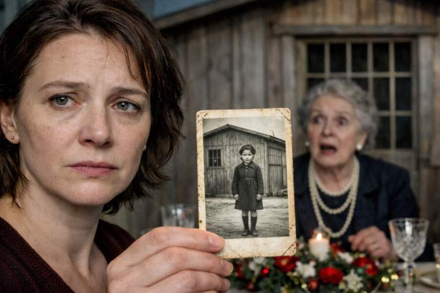 Vīra mamma vienmēr plātījās ar savu stāvokli, bet tad es atradu vienu fotogrāfiju, kurā redzama viņa