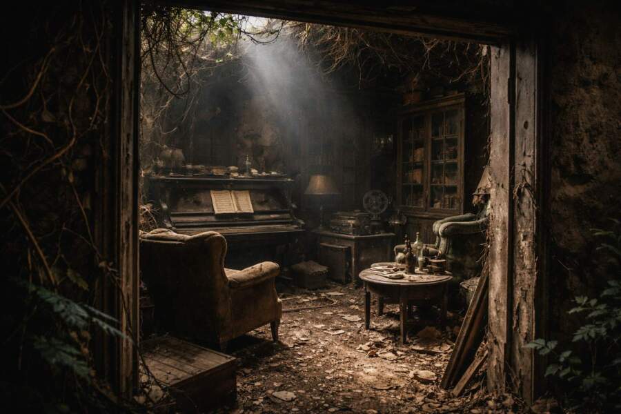 Kāds īrnieks remontēja māju un atrada slēptās durvis: aiz tām atradās istaba ar neparastu vēsturi