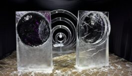 Jelgavā atdzīvojas ledus: pilsētā skatāmi pasaules līmeņa tēlnieku darbi