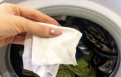 Viena mitra salvete un nekādu pūku: neierasts, bet efektīvs paņēmiens veļas mazgāšanā