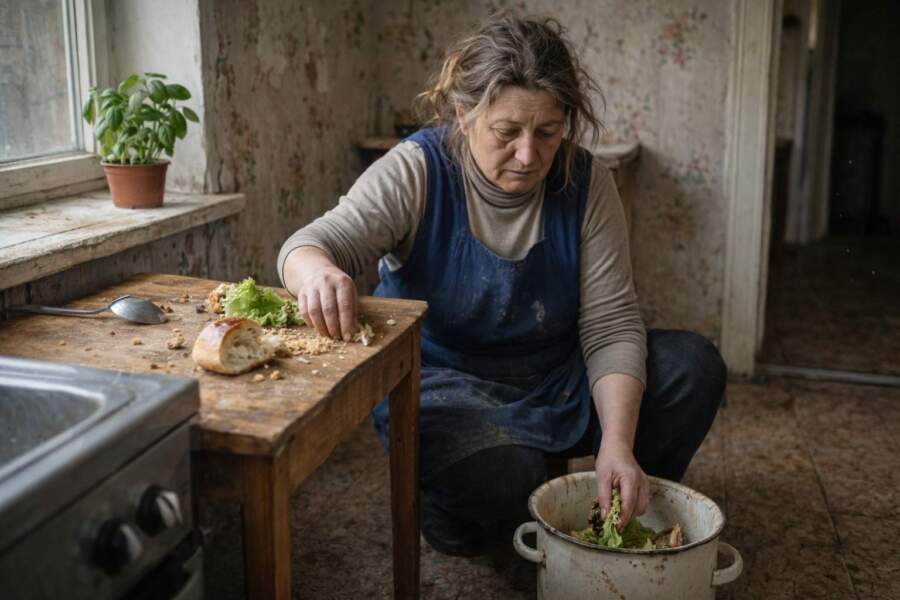 Apkopēja kādā Rīgas kafejnīcā vāca pārtikas atlikumus un nesa tos mājās, lai pabarotu ģimeni
