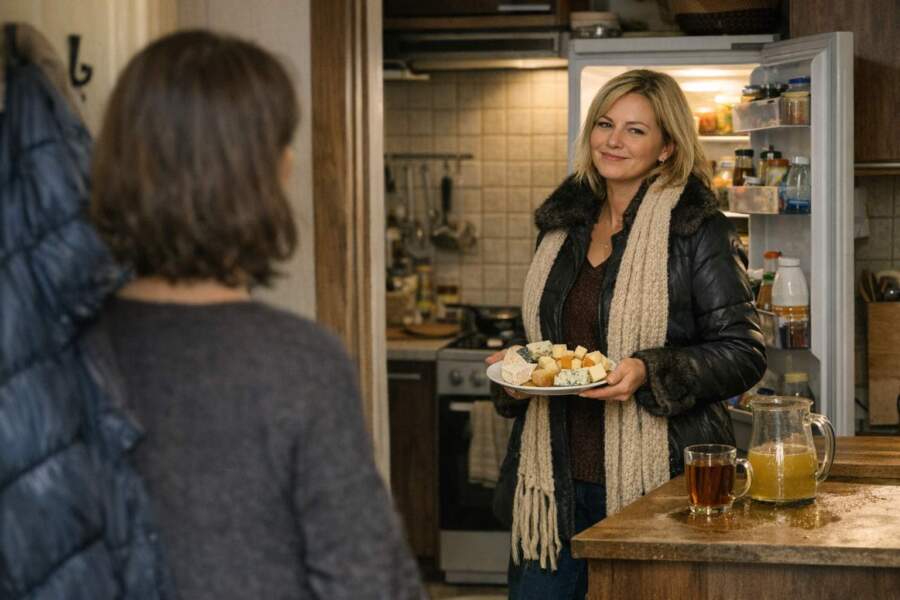 Kaitina, ka radiniece atbrauc ciemos un rakājas pa manu ledusskapi, izdarīju pie viņas to pašu – uzreiz saprata