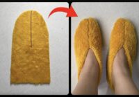Nemetiet ārā veco halātu: 20 minūtēs tas pārtapa neticami mīkstās un ērtās čībās