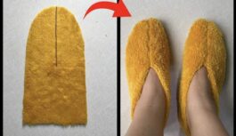 Nemetiet ārā veco halātu: 20 minūtēs tas pārtapa neticami mīkstās un ērtās čībās