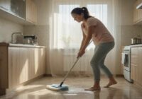 Grīdas spīdēs bez liekas piepūles: pievienoju ūdens spainim tikai divas saujas šī vienkāršā produkta