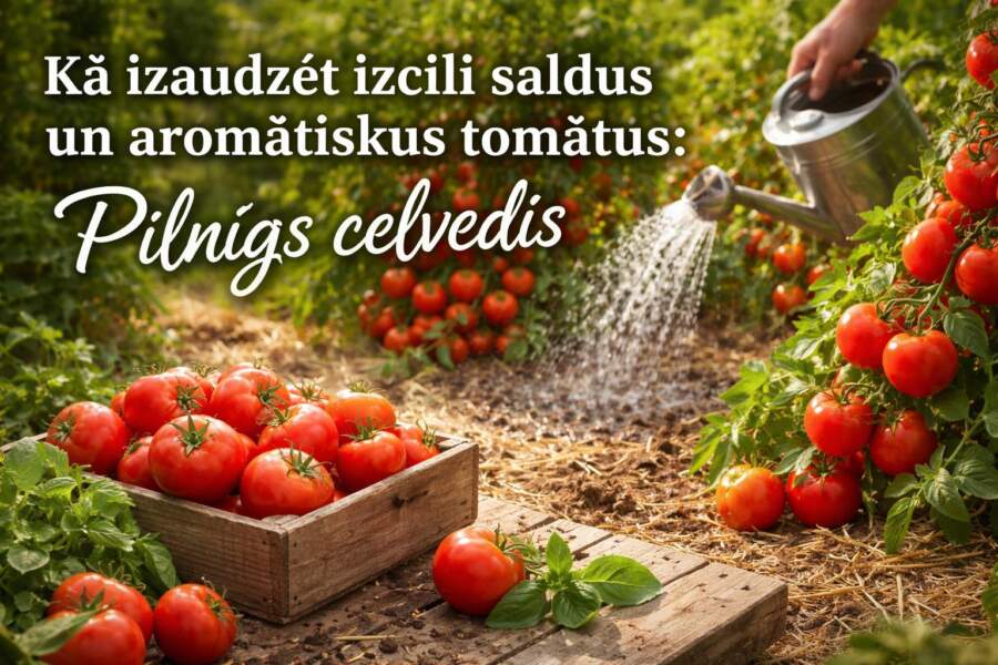 Kā padarīt tomātus saldākus par medu: 5 vienkārši padomi dārzniekiem